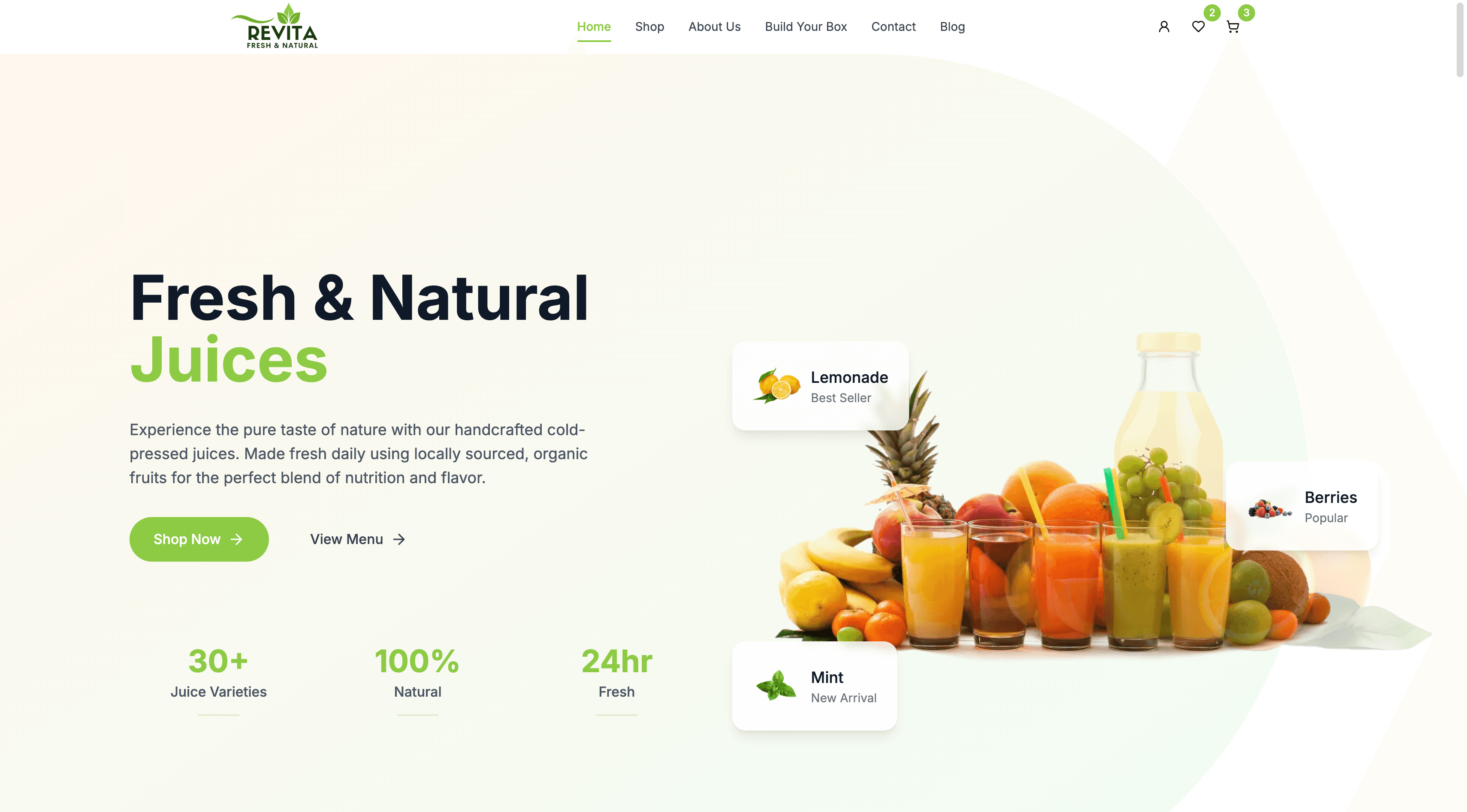 Revita - Fresh & Natural Juices